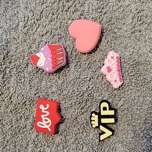 Croc charms assortment 5 piece